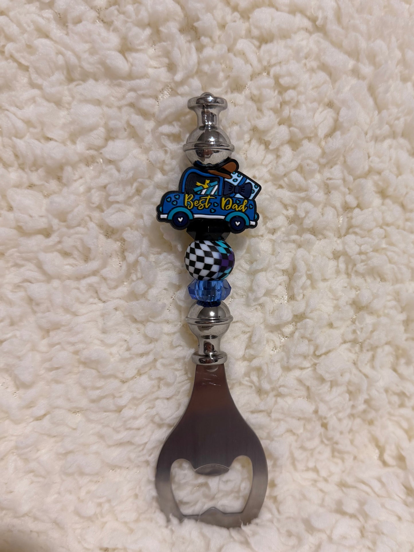 Best Dad Beaded Bottle Opener