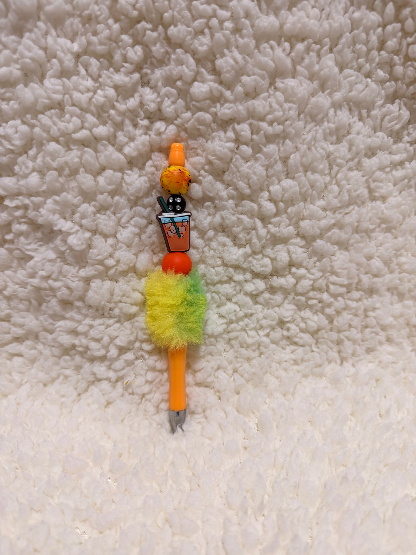 Tropical Drink Fluffy Premium Pen
