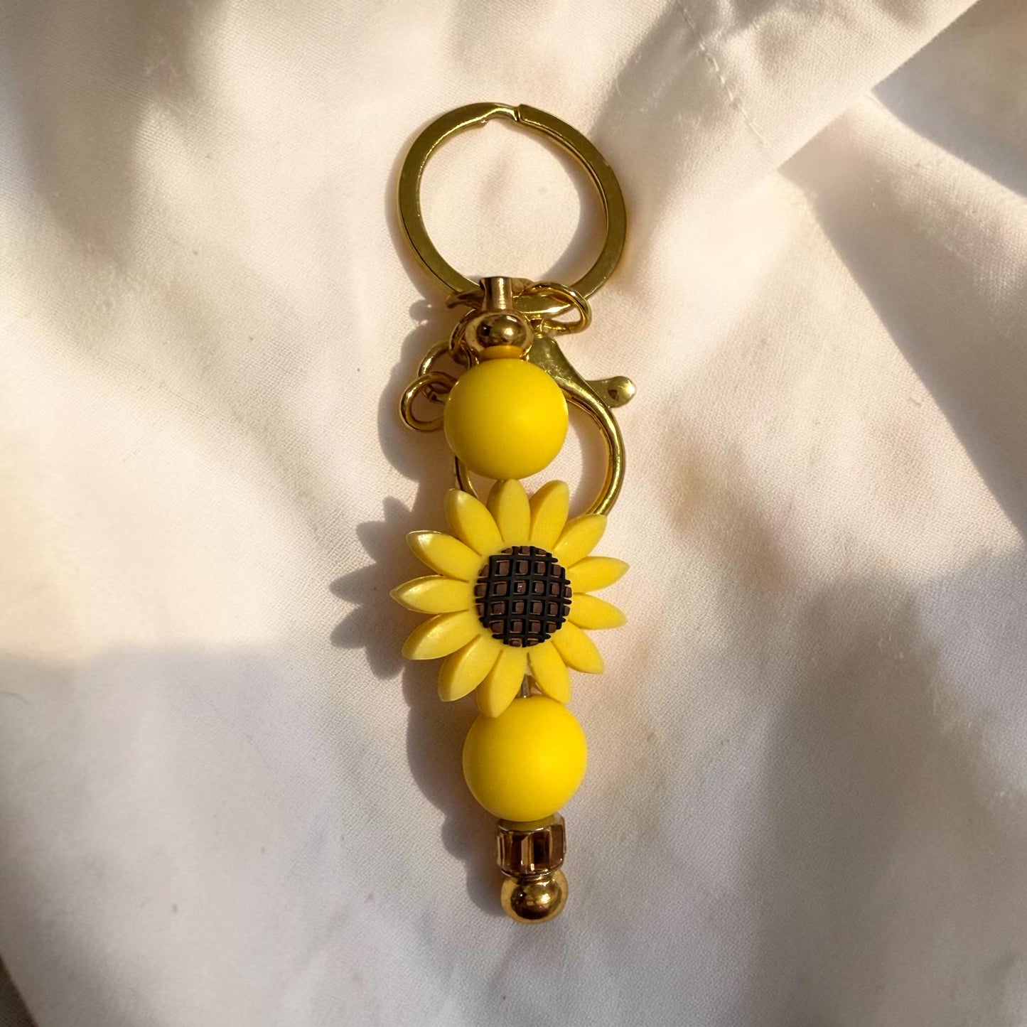 Sunflower Keyring