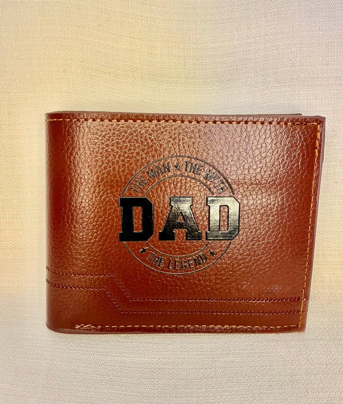 Dad The Man The Myth The Legend light brown Wallet