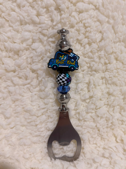 Best Dad Beaded Bottle Opener