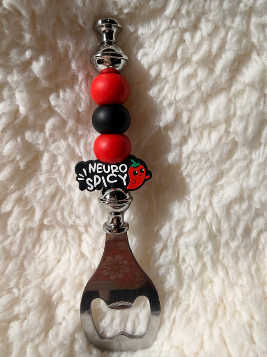 Neuro Spicy Beaded Bottle Opener