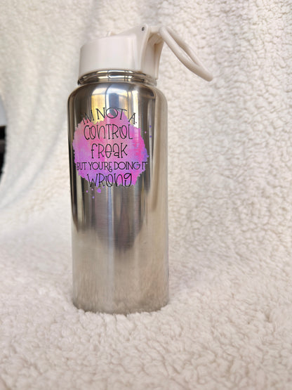 Sassy Stainless Water Bottle