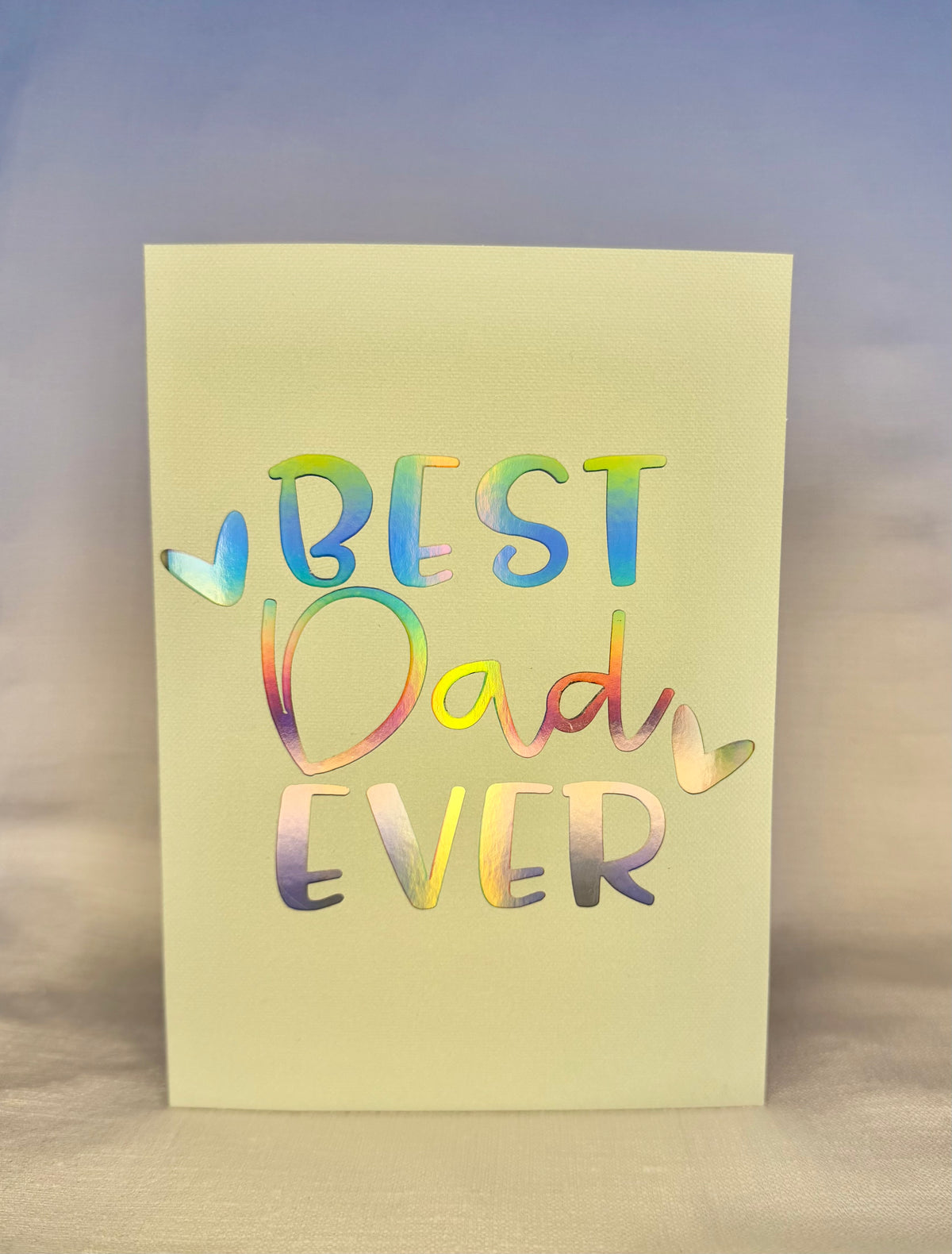 Best Dad Ever Handmade Father's Day Card