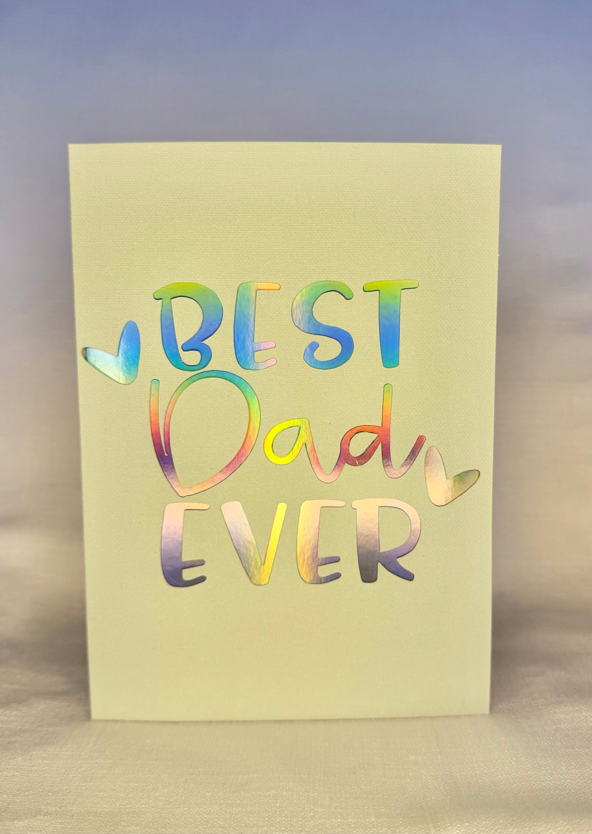Best Dad Ever Handmade Father's Day Card