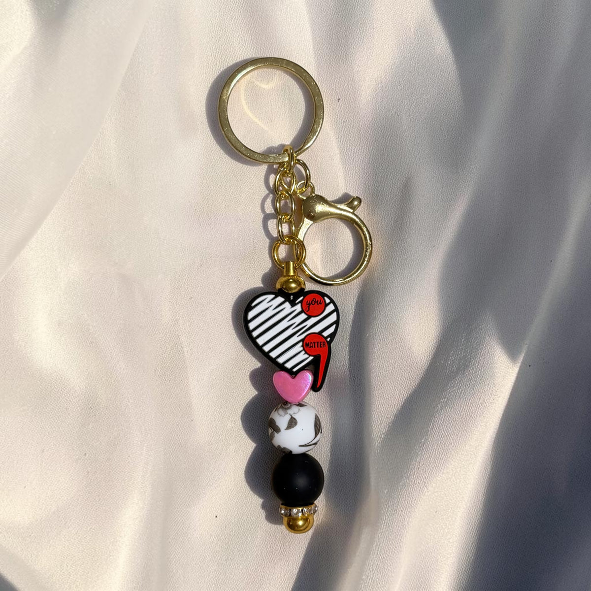 Custom Beaded Keyrings