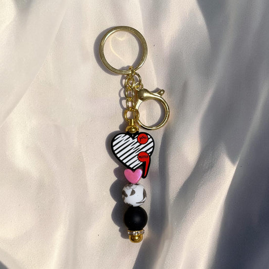 Custom Beaded Keyrings