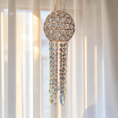 Crystal Chandelier Globe Suncatcher