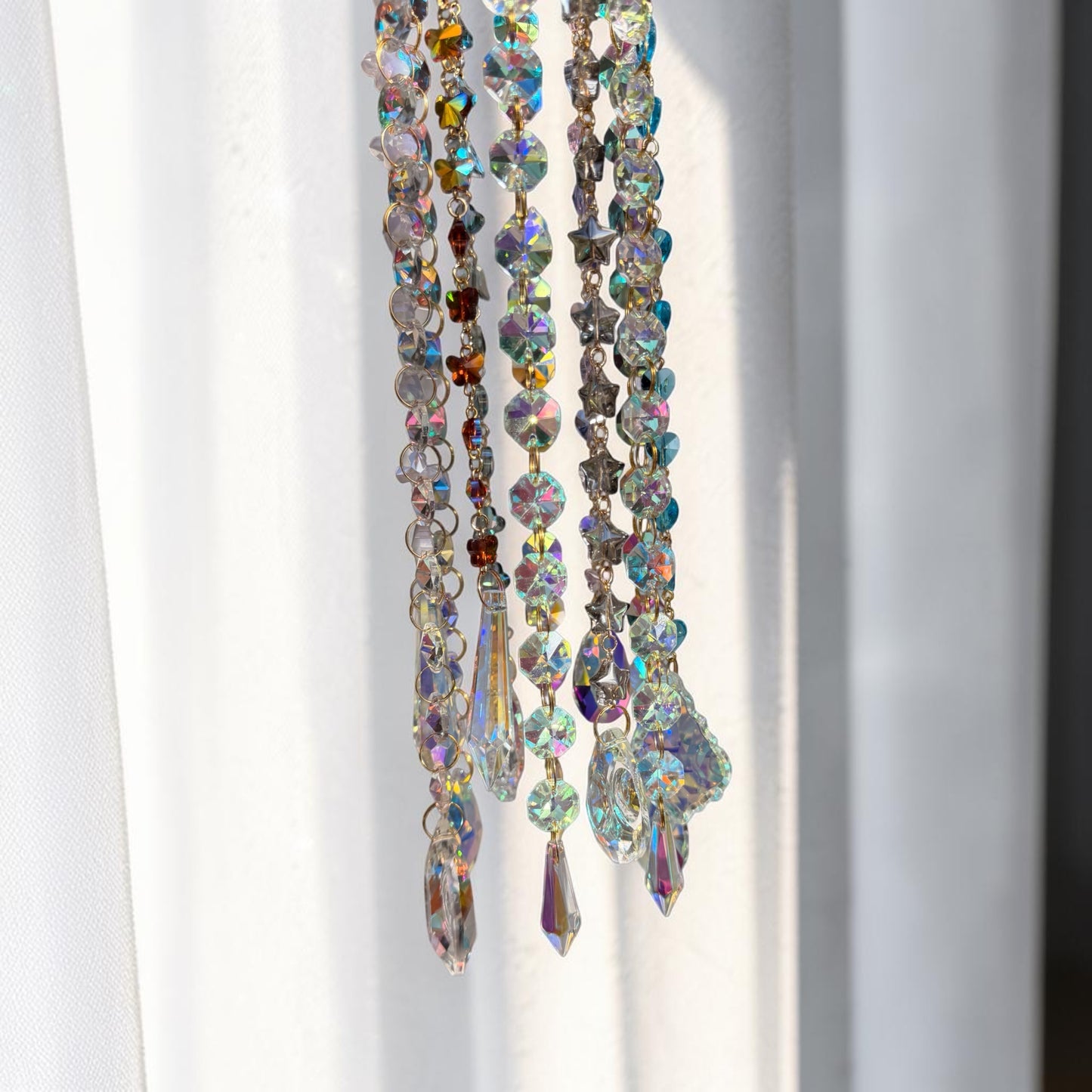 Crystal Chandelier Globe Suncatcher