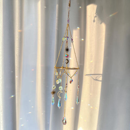 Celestial Crystal Chandelier Suncatcher
