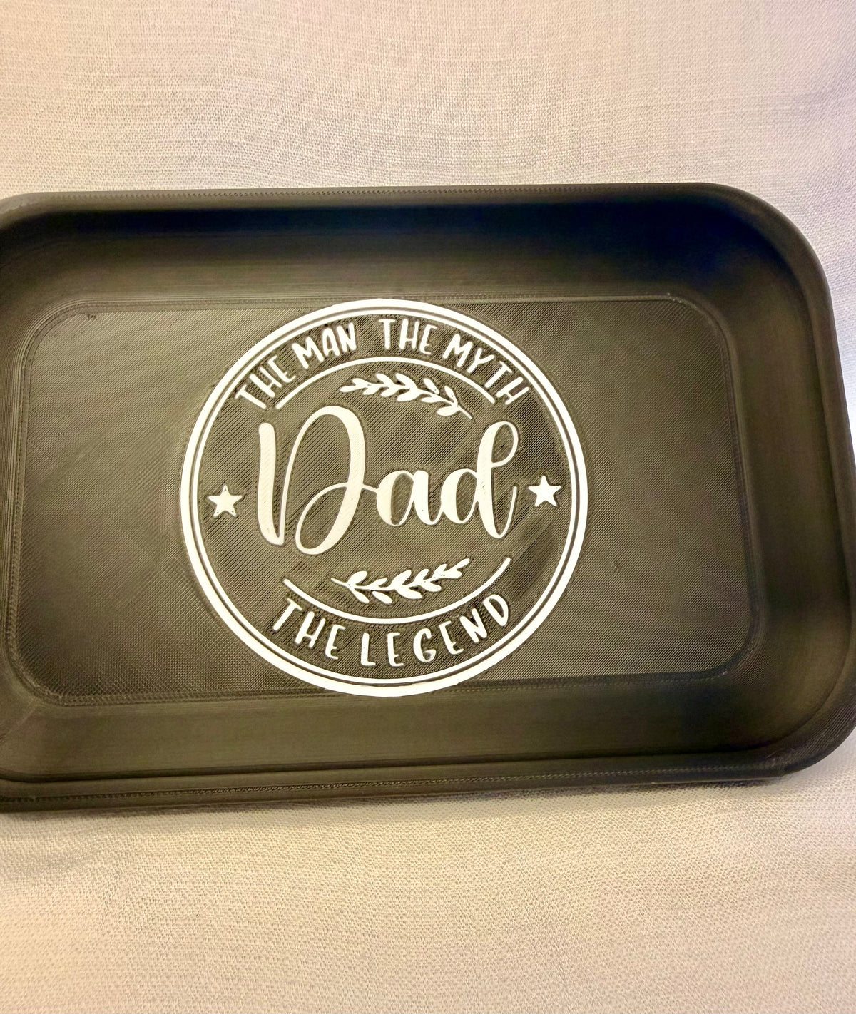 Dad The Man The Myth The Legend Catchall Tray