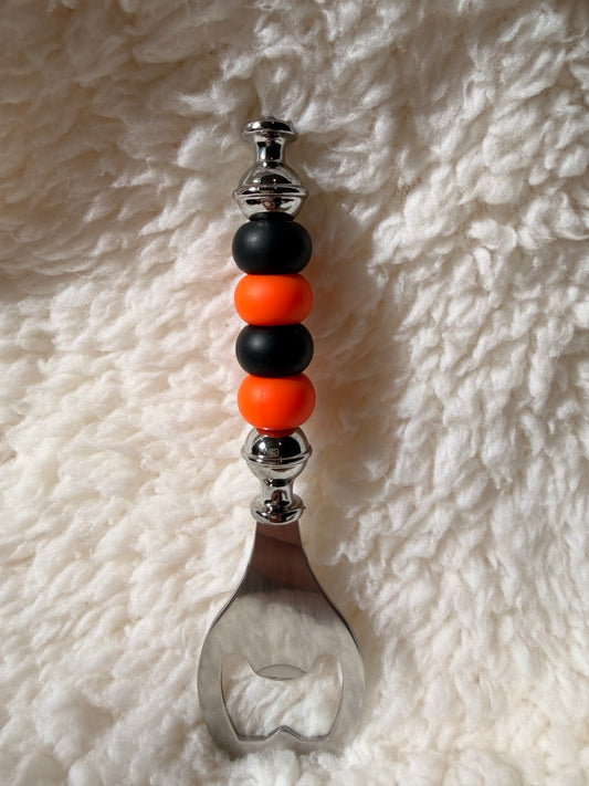 Classic Bottle Opener - Orange & Black