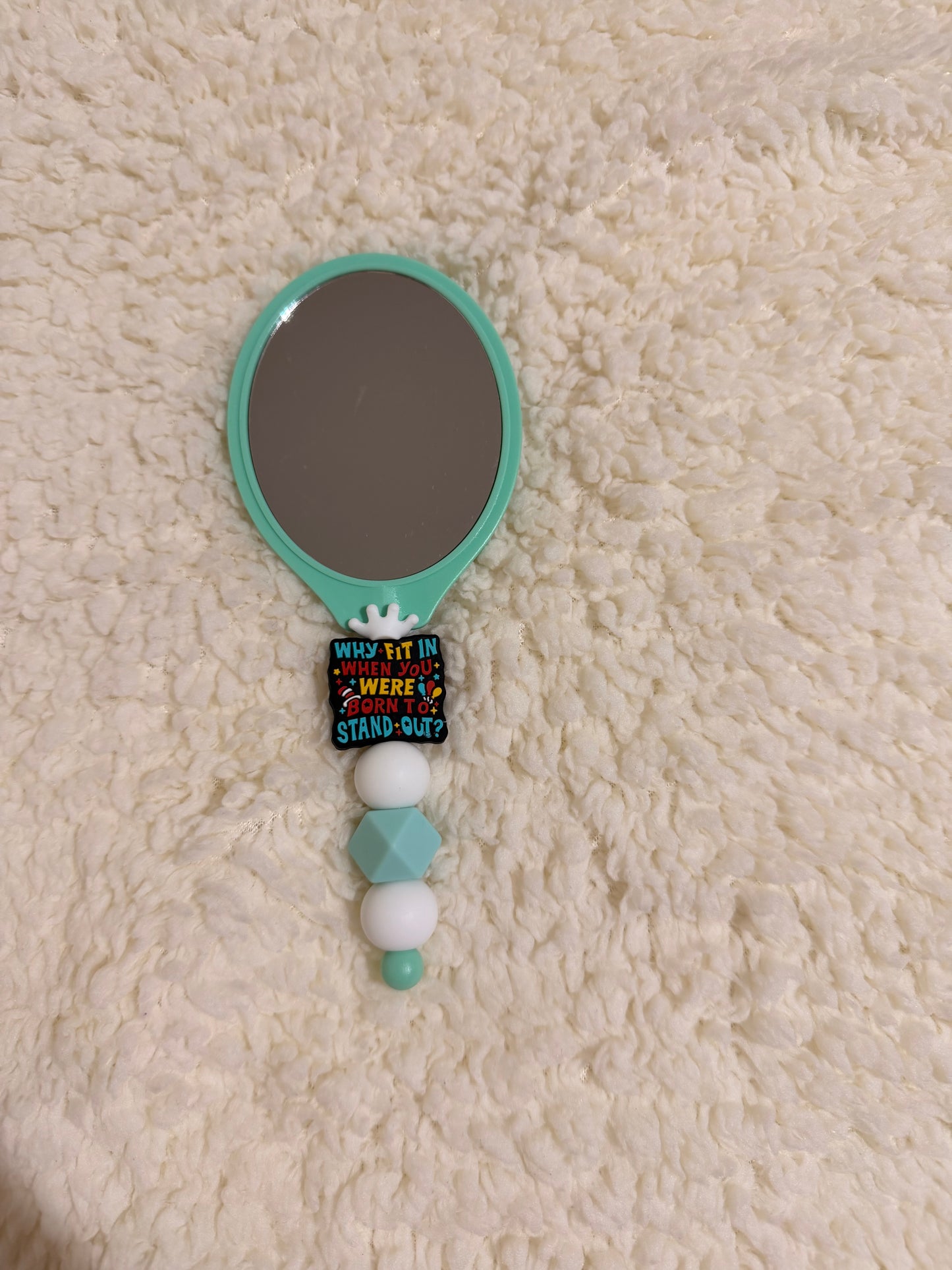 Born to Stand Out Beaded Mirror