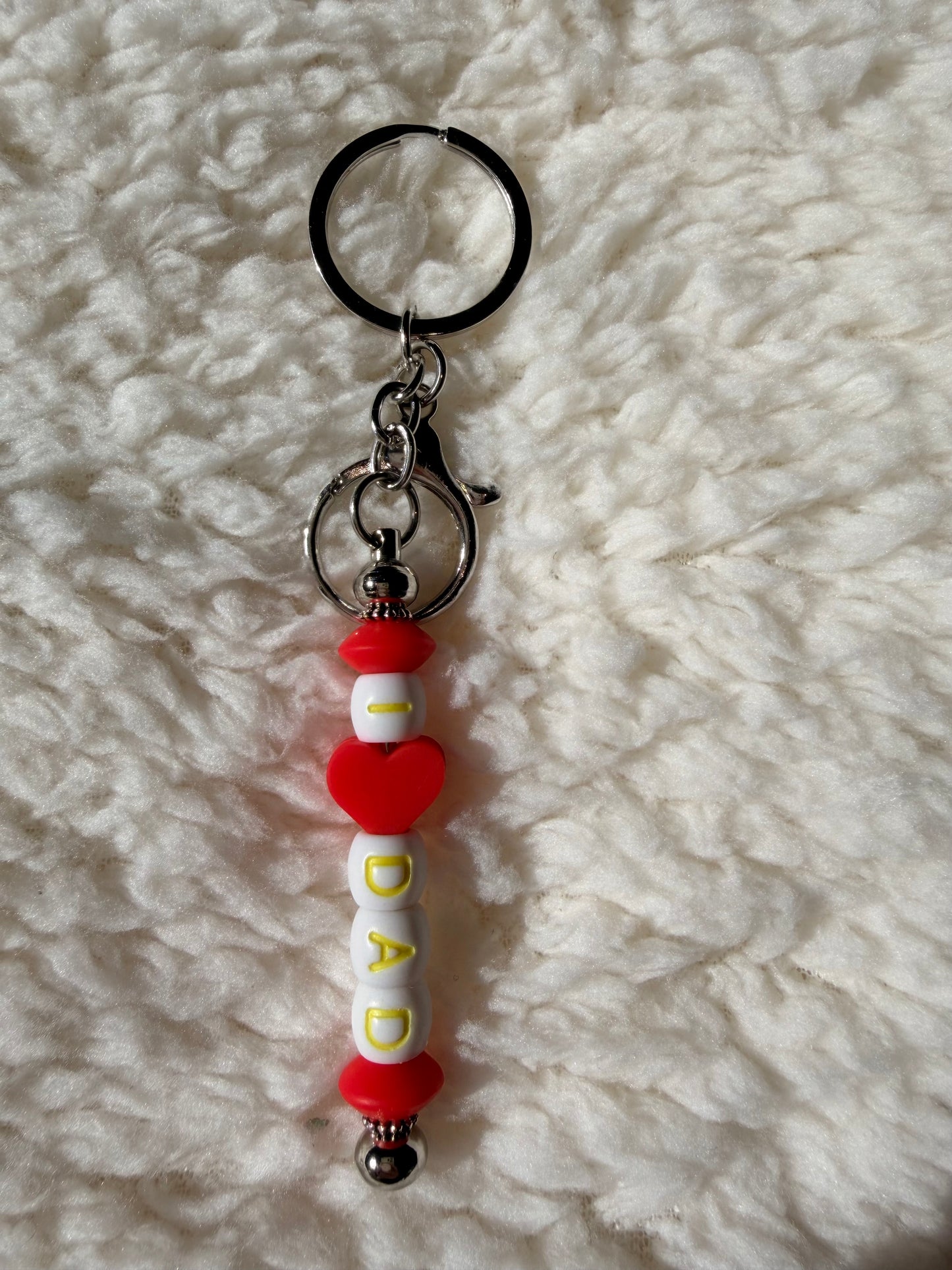 I ❤️ Dad Keyring