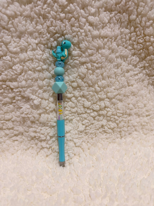 Blue Dinosaur Sprinkle Premium Pen