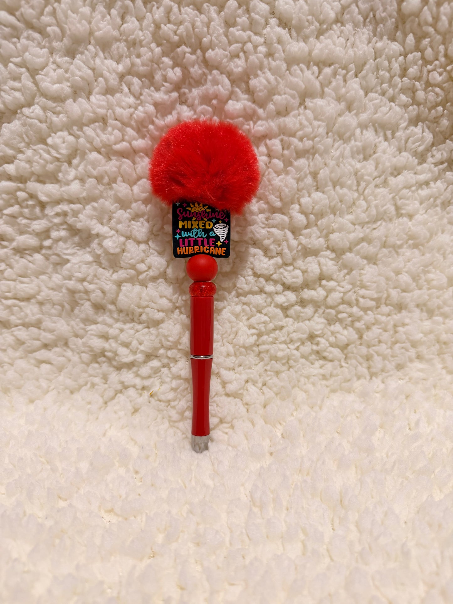 Sunshine & Hurricane Fluffy Premium Pen
