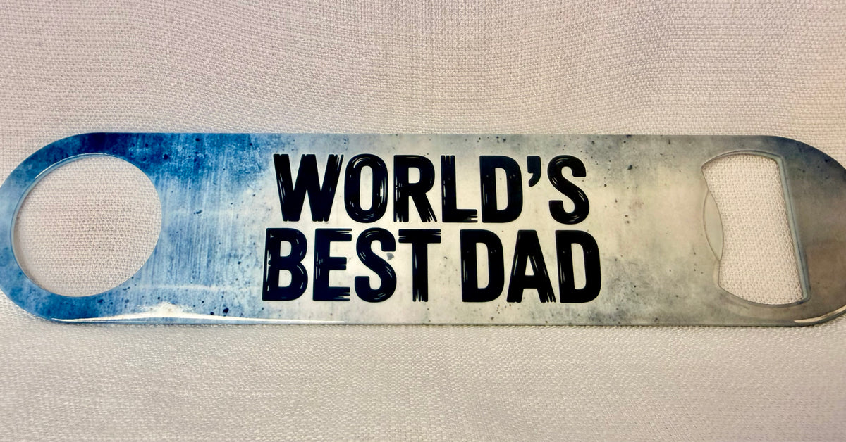 World's Best Dad Bar Blade Bottle Opener