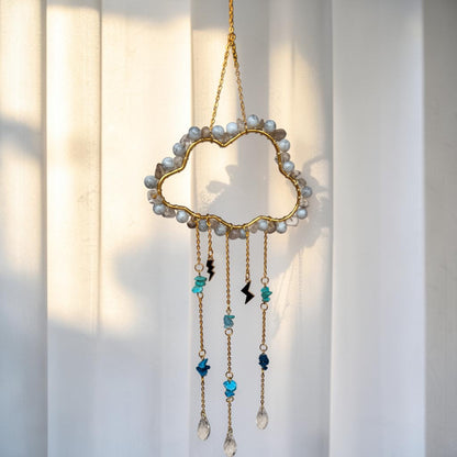 Storm Cloud Crystal Suncatcher