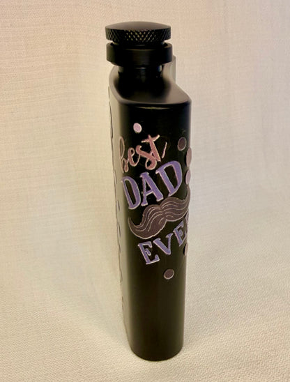 Dad The Man The Myth The Legend Hip Flask Gift Set
