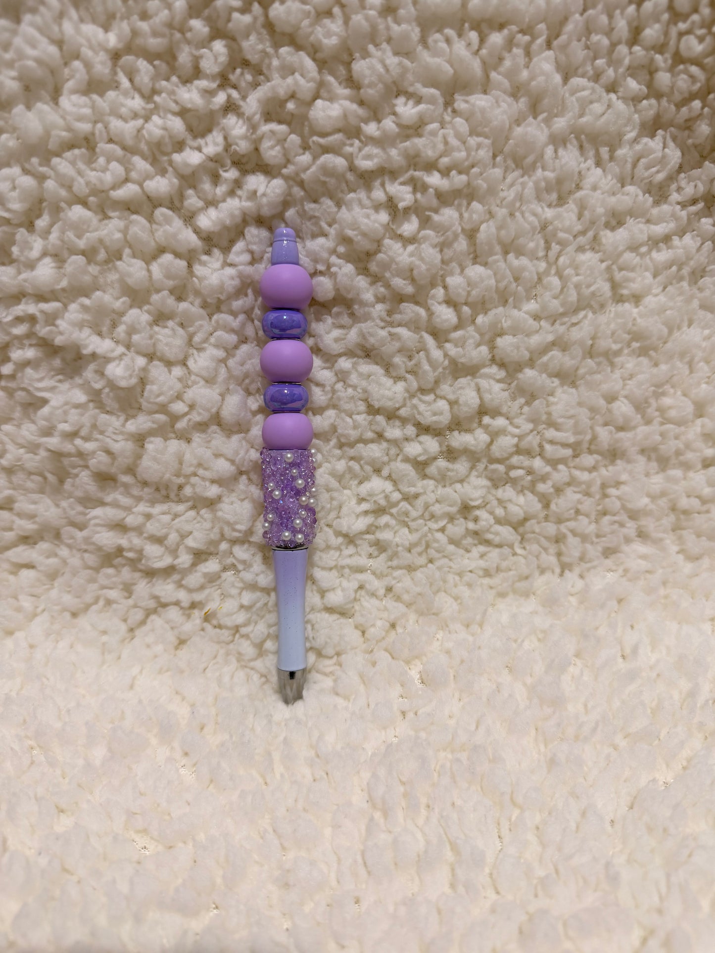 Purple Pearl & Glitter Premium Pen
