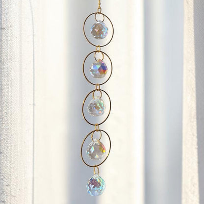 Crystal Circle Cascade Suncatcher