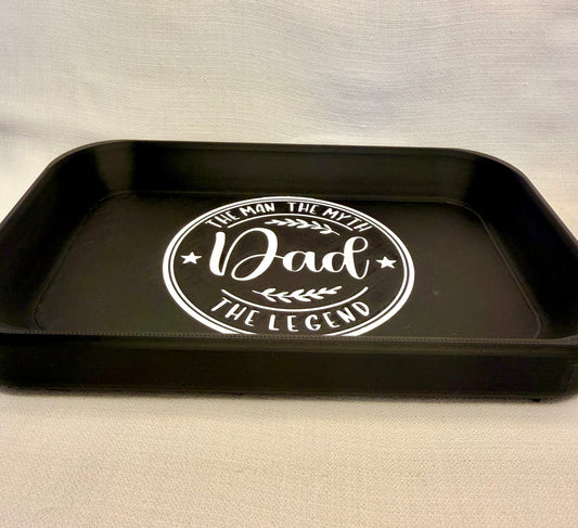 Dad The Man The Myth The Legend Catchall Tray