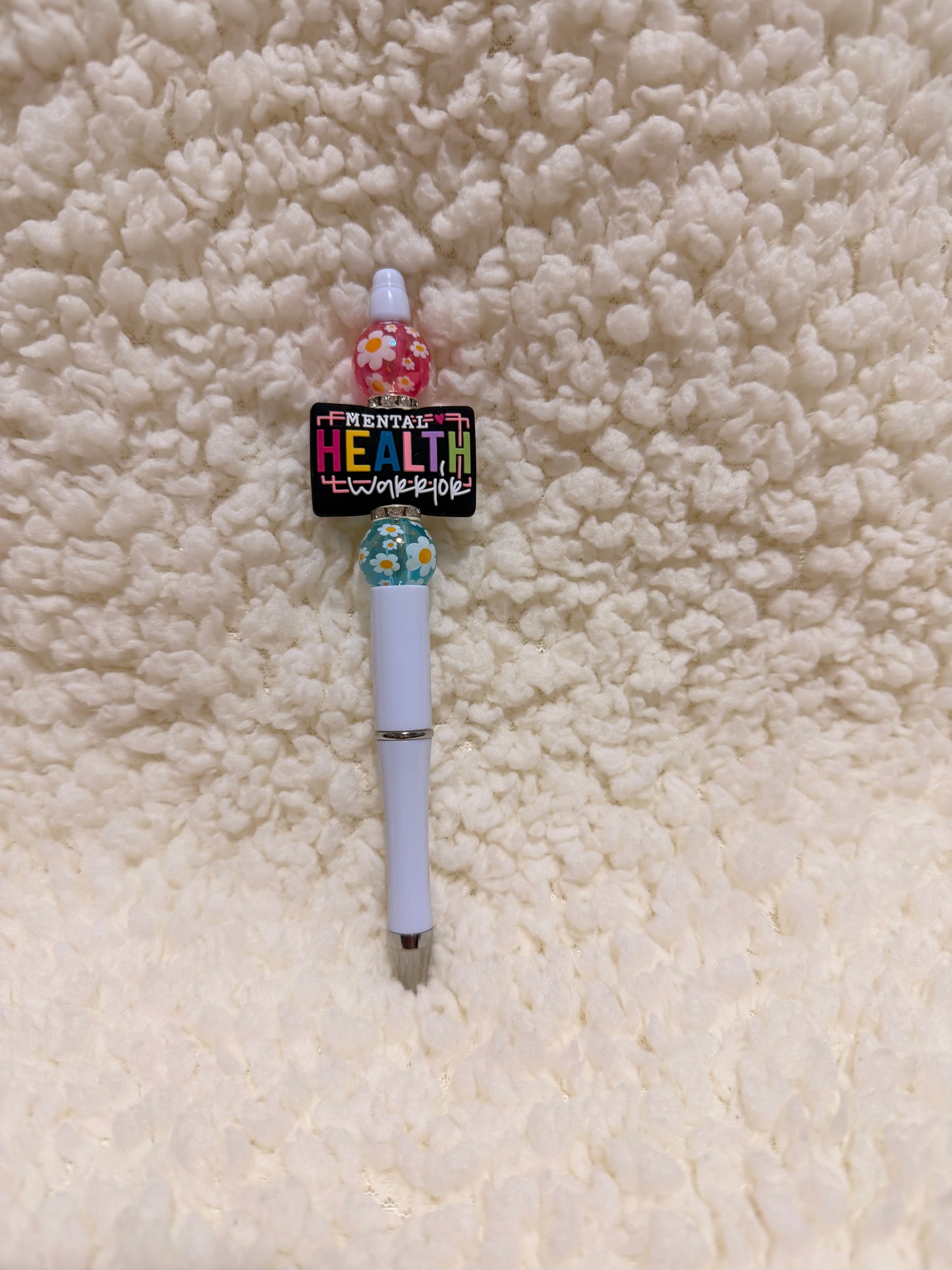 Mental Health Floral Pen