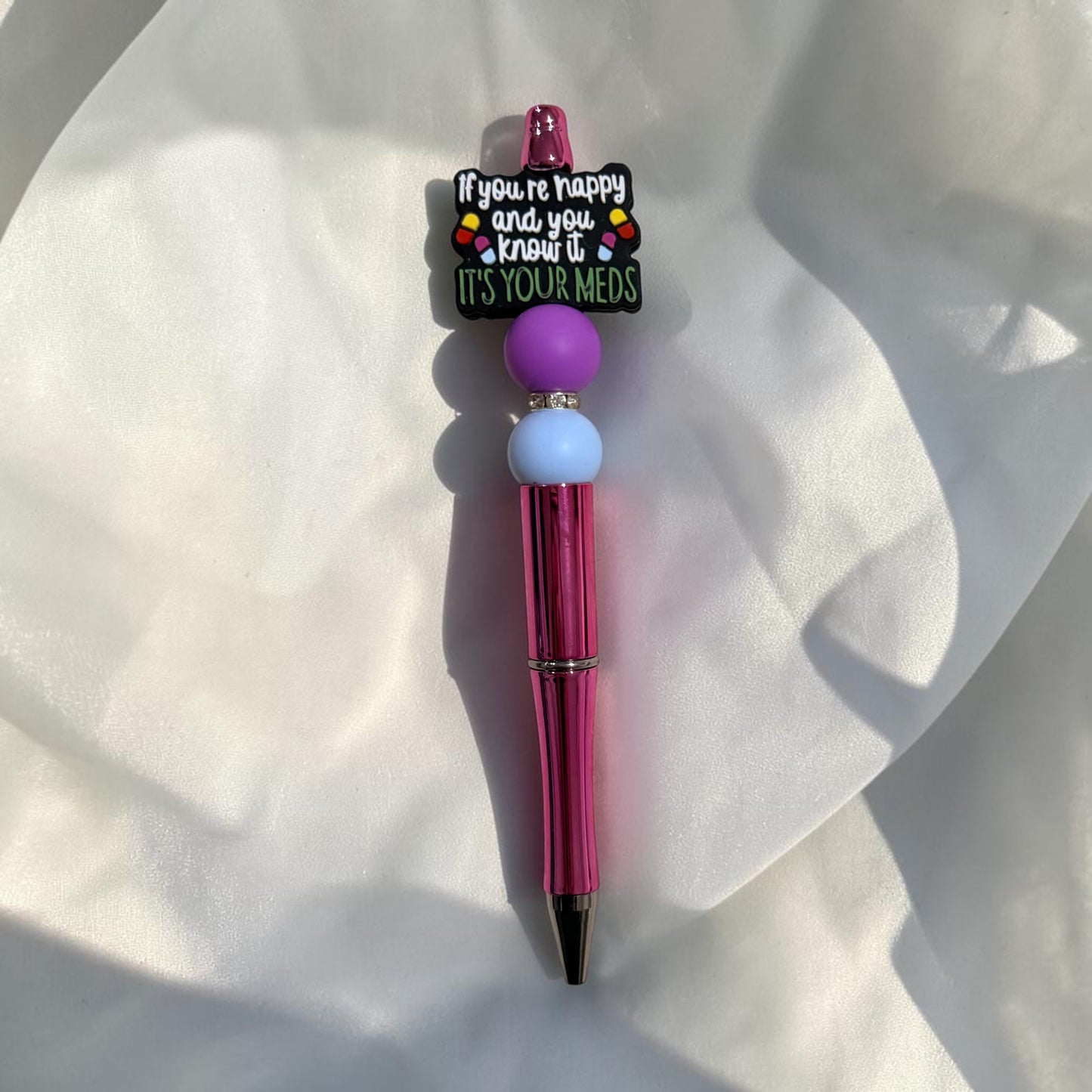 It’s Your Meds Beaded Pen