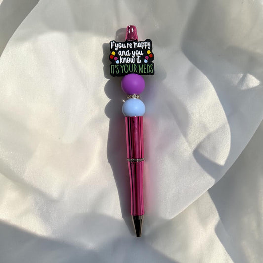 It’s Your Meds Beaded Pen
