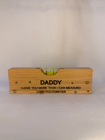 Daddy Spirit Level & Bottle Opener