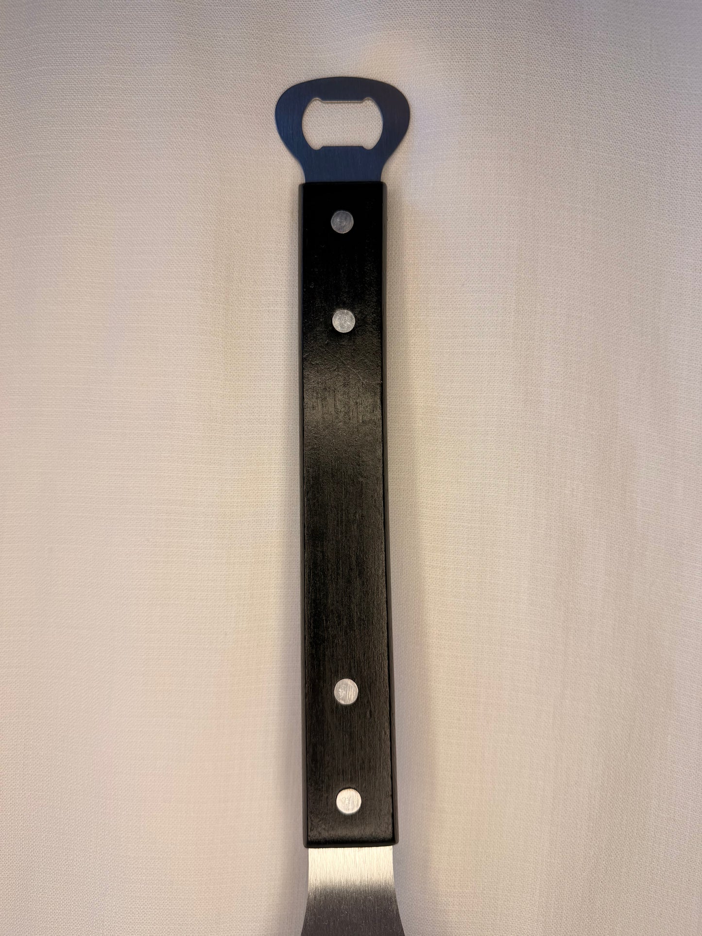 DAD BBQ Spatula & Bottle Opener - Black Handle