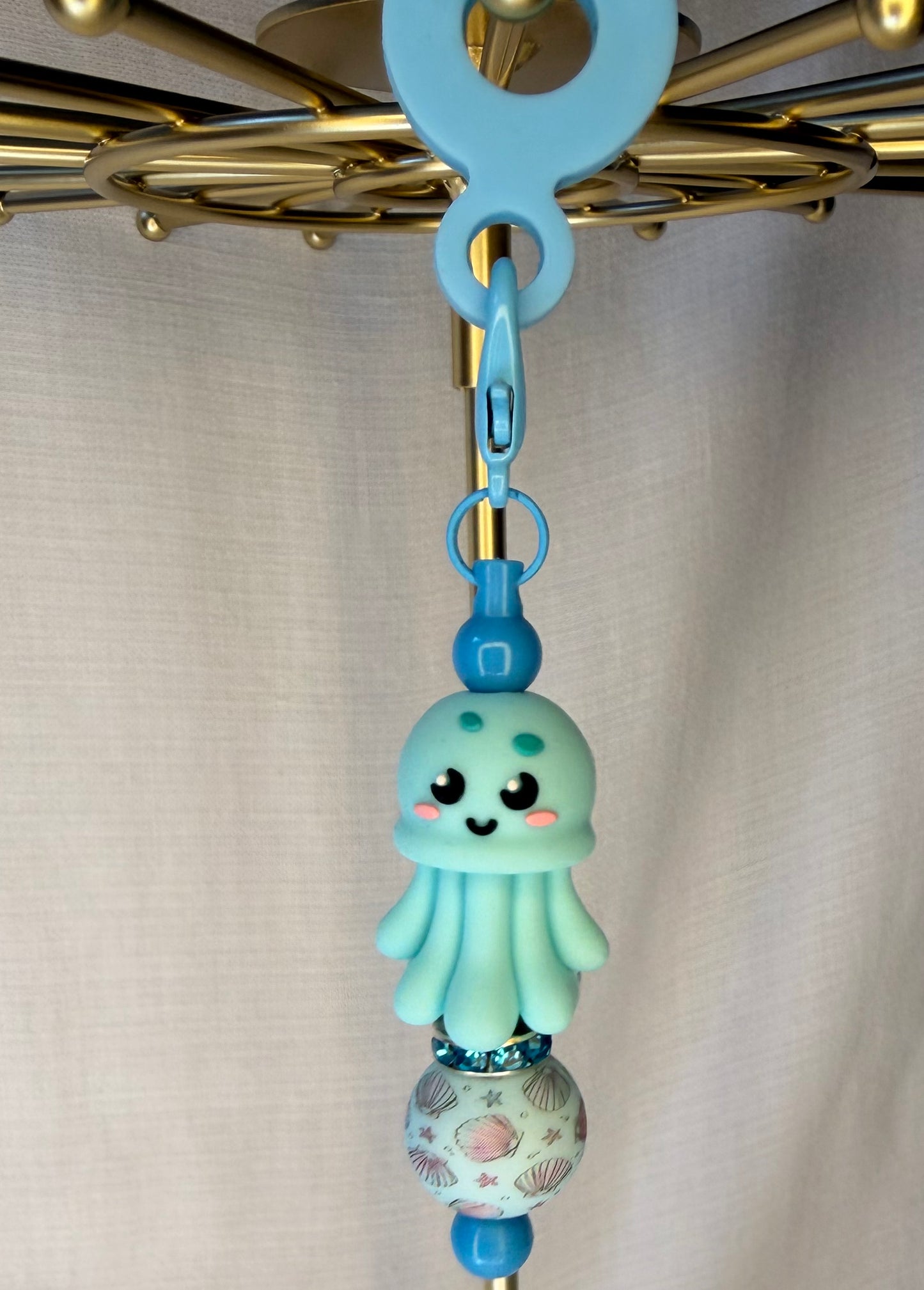 Octopus Cup Charm