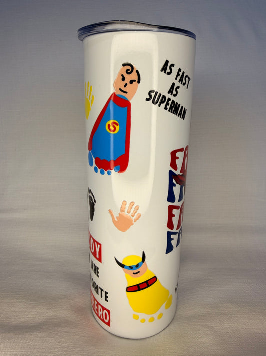 Daddy, You Are My Favourite Superhero Tumbler