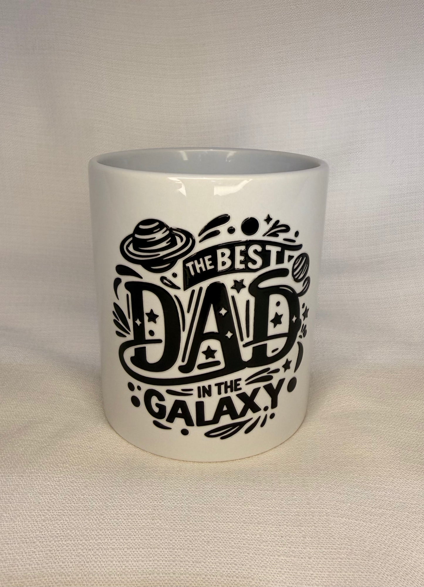 Best Dad in the Galaxy Ceramic Mug