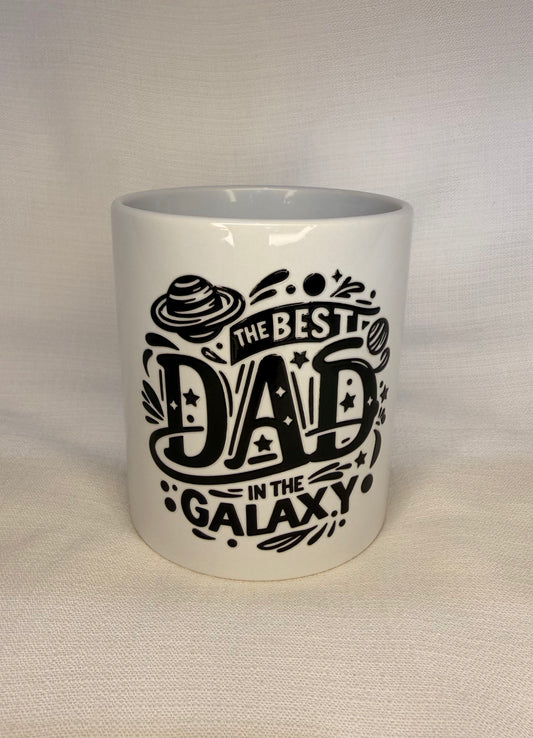 Best Dad in the Galaxy Ceramic Mug
