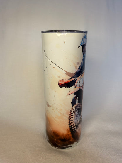 Motocross Rider 20oz Tumbler