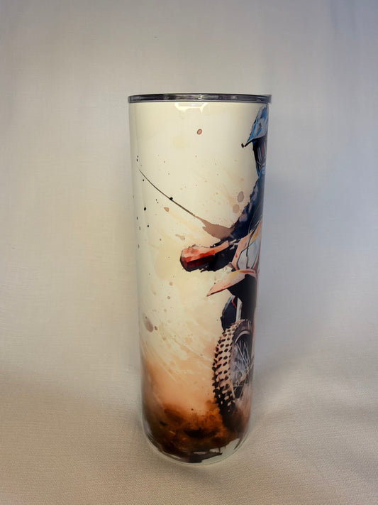 Motocross Rider 20oz Tumbler