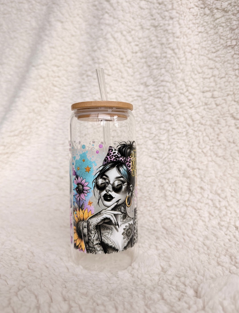 Make Yourself A Priority Glass Cup