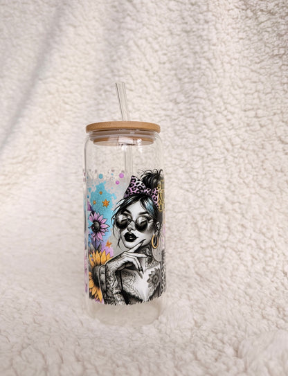 Make Yourself A Priority Glass Cup