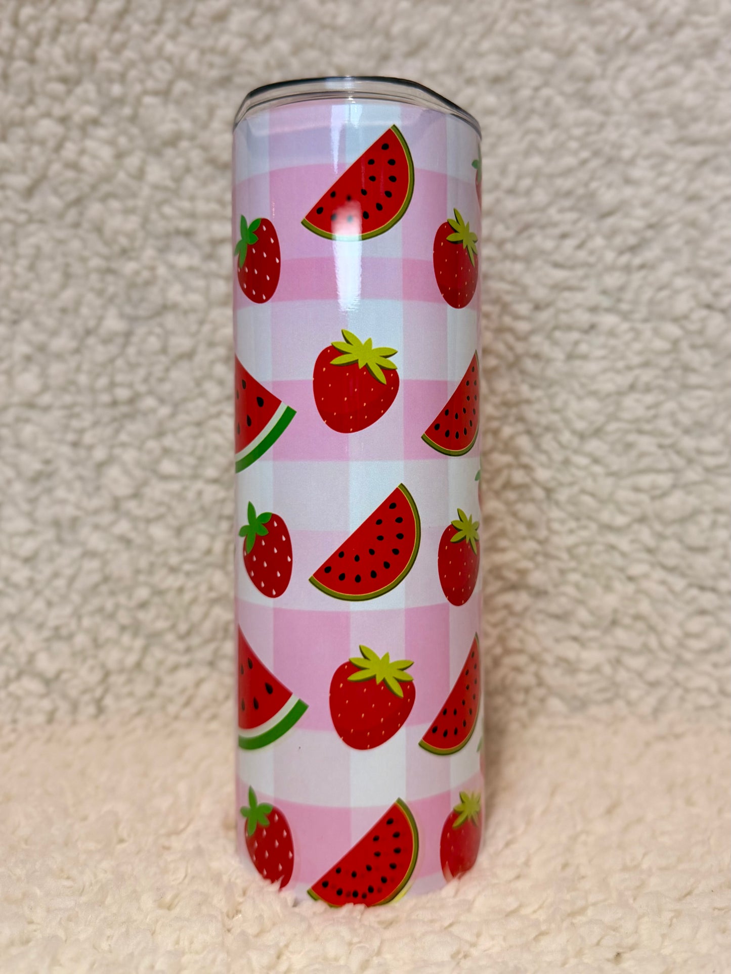 Strawberry & Watermelon Tumbler