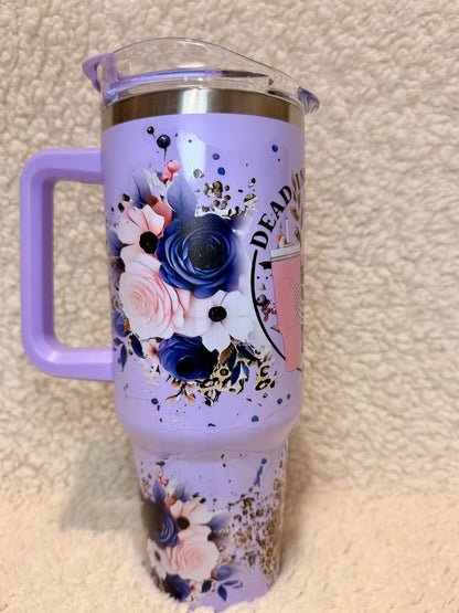 Dead Inside But Hydrated 40oz Tumbler