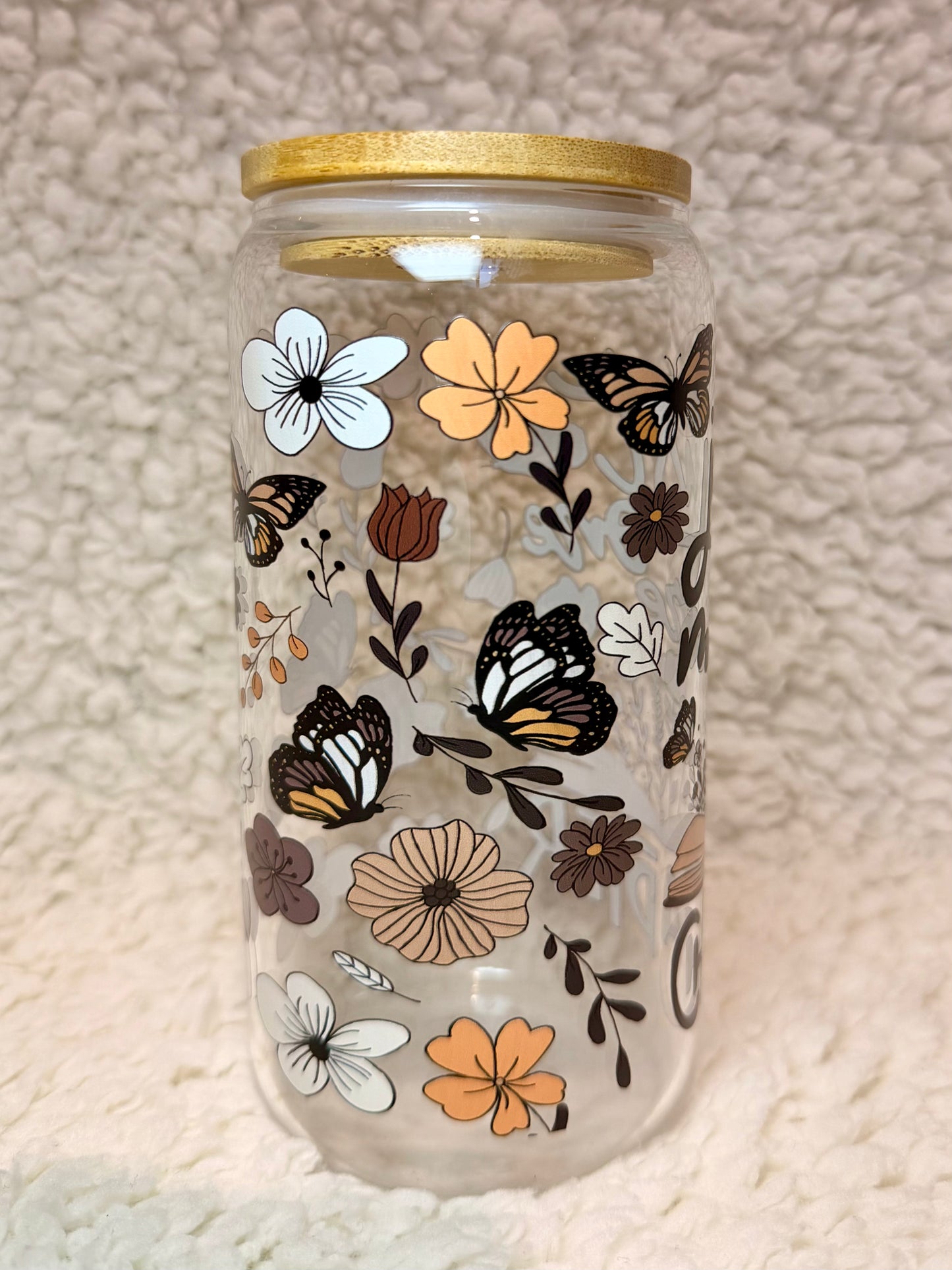 Just One More Chapter Glass Cup