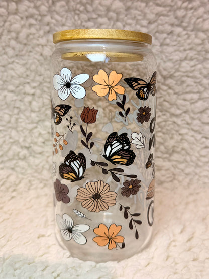 Just One More Chapter Glass Cup