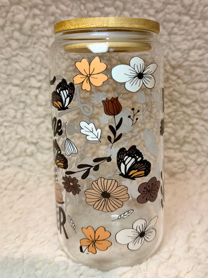 Just One More Chapter Glass Cup