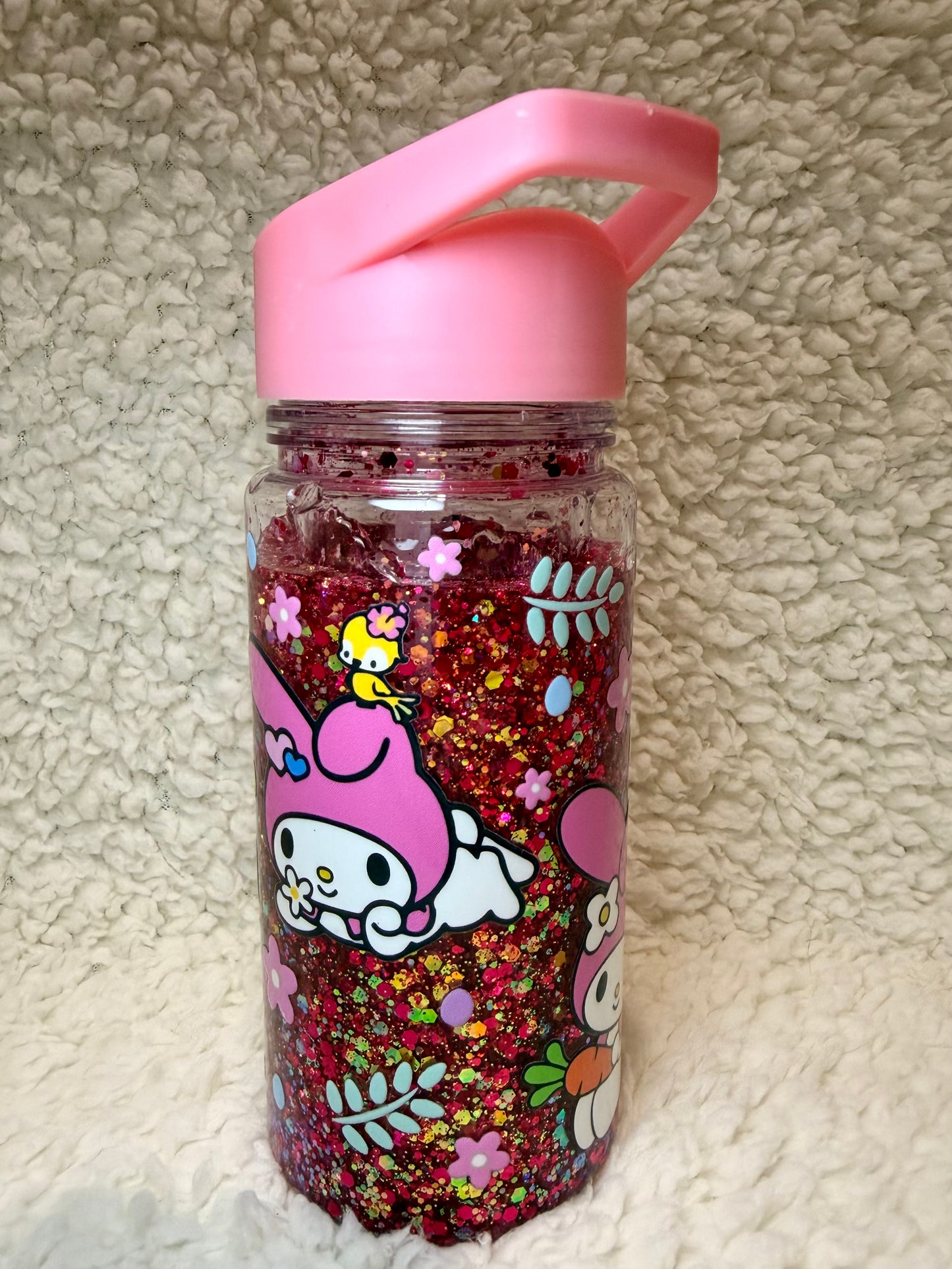 Perfectly Imperfect My Melody Snow Globe Drink Bottle