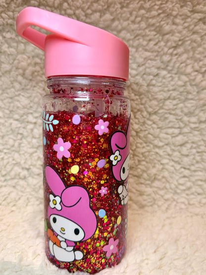 Perfectly Imperfect My Melody Snow Globe Drink Bottle