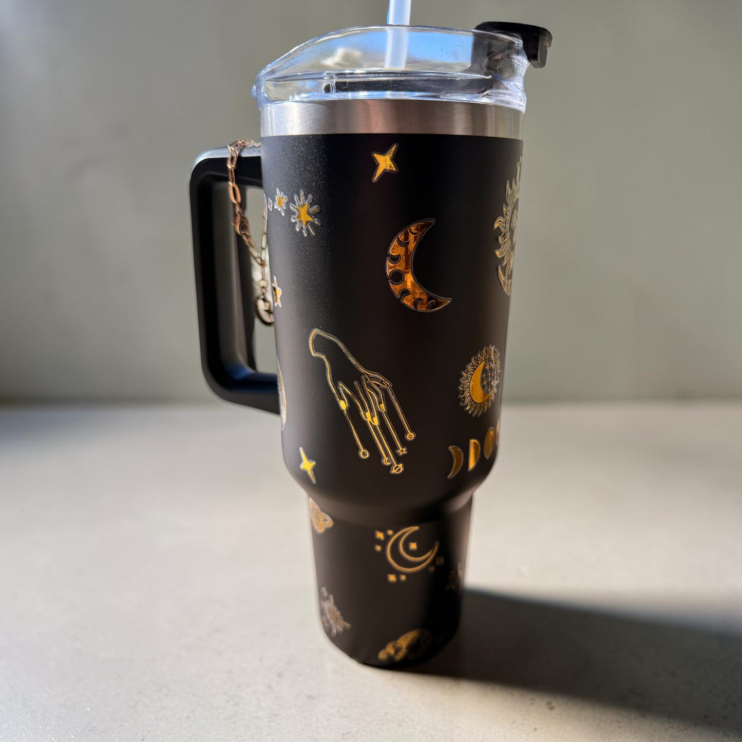 Celestial Moon Phase Tumbler