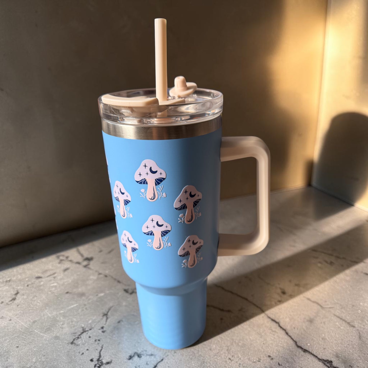 Moon Mushroom Tumbler