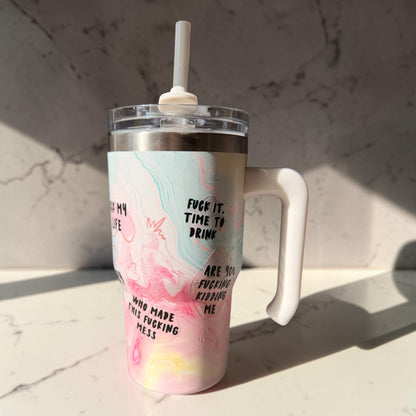 Mum Vocabulary Tumbler